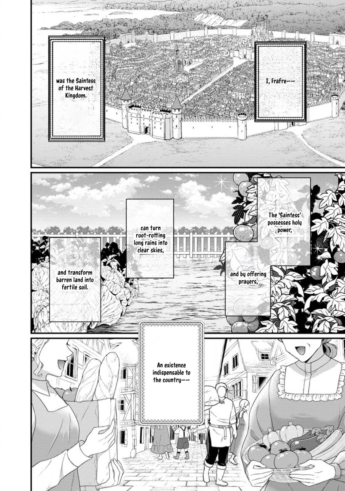 The Exiled Saint’s Farm Life and Her Saving a Neighboring Country Chapter 1 Page 2